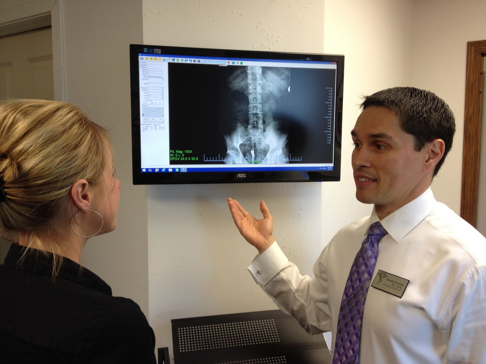 Heartland Clinic of Chiropractic Dr. Daniel Kiefat x-ray